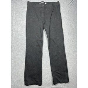 Betabrand Gray Straight Leg Yoga Work Trouser Pants‎ Career Short Petite M PM
